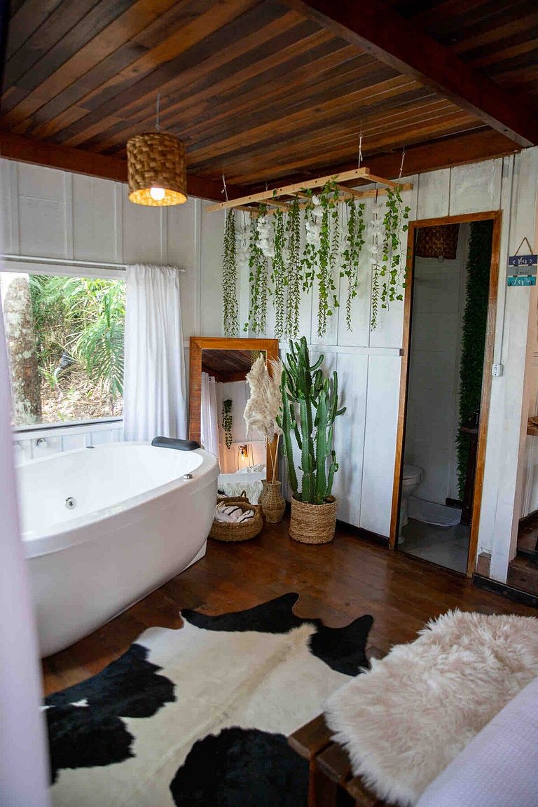 Cabana Kai | Com hidro e cinema ao ar livre