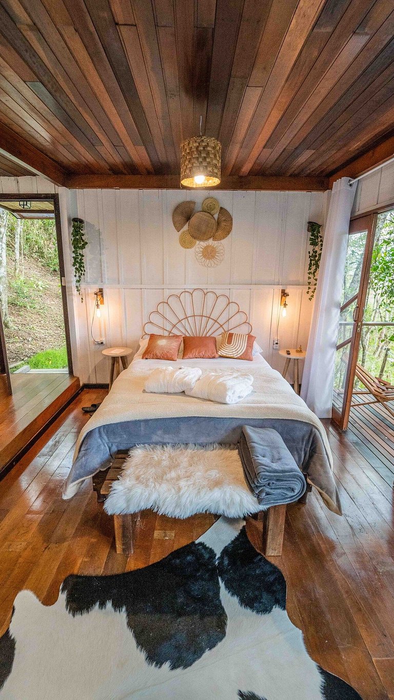 Cabana Kai | Com hidro e cinema ao ar livre