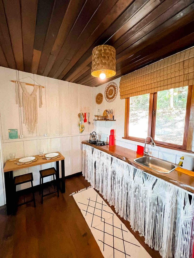 Cabana Kai | Com hidro e cinema ao ar livre