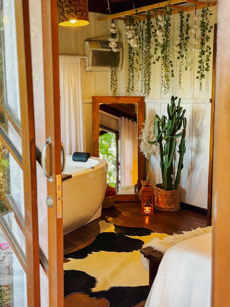 Cabana Kai | Com hidro e cinema ao ar livre