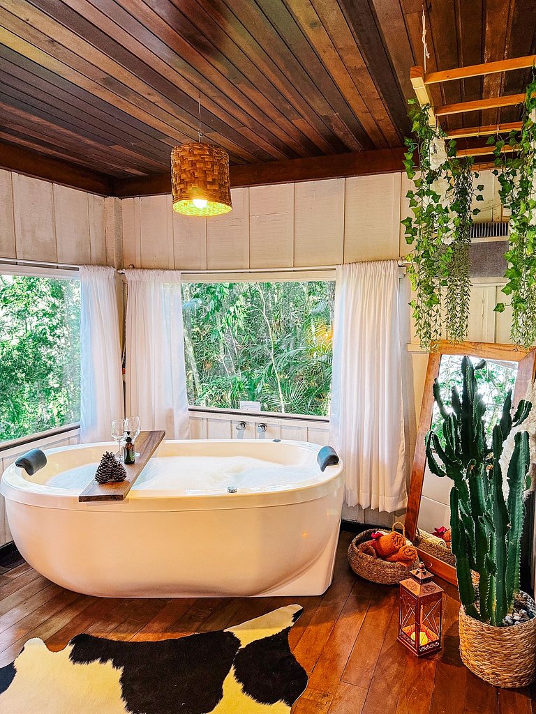 Cabana Kai | Com hidro e cinema ao ar livre