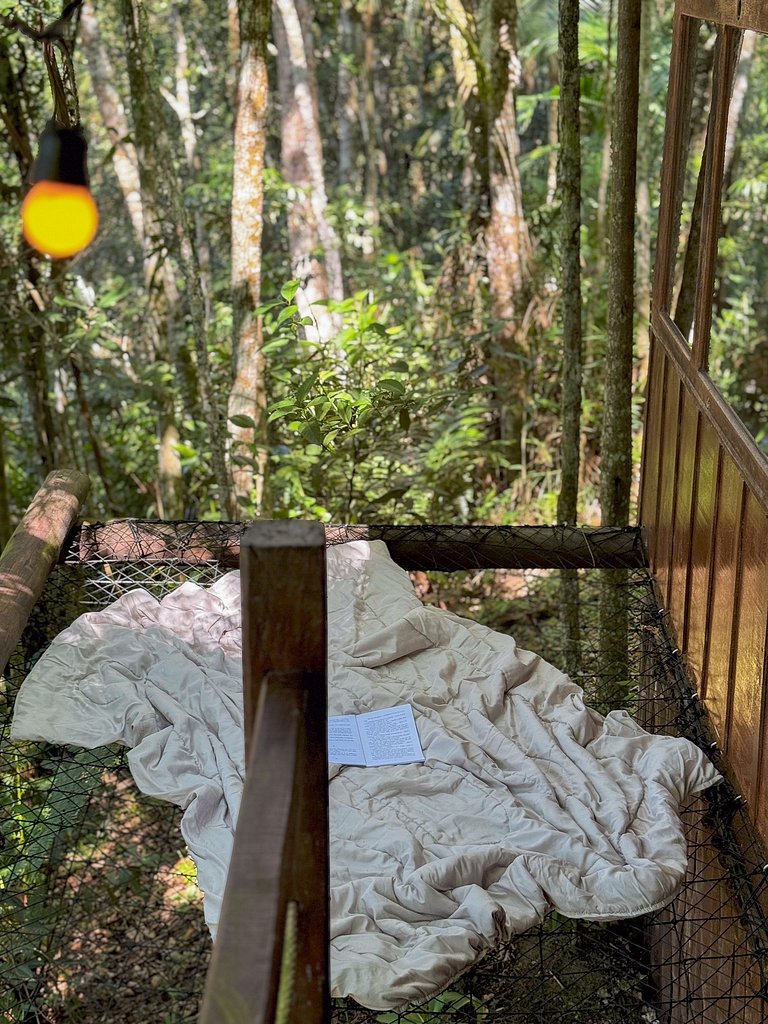 Cabana Nalu | Romântica com hidro e rede suspensa