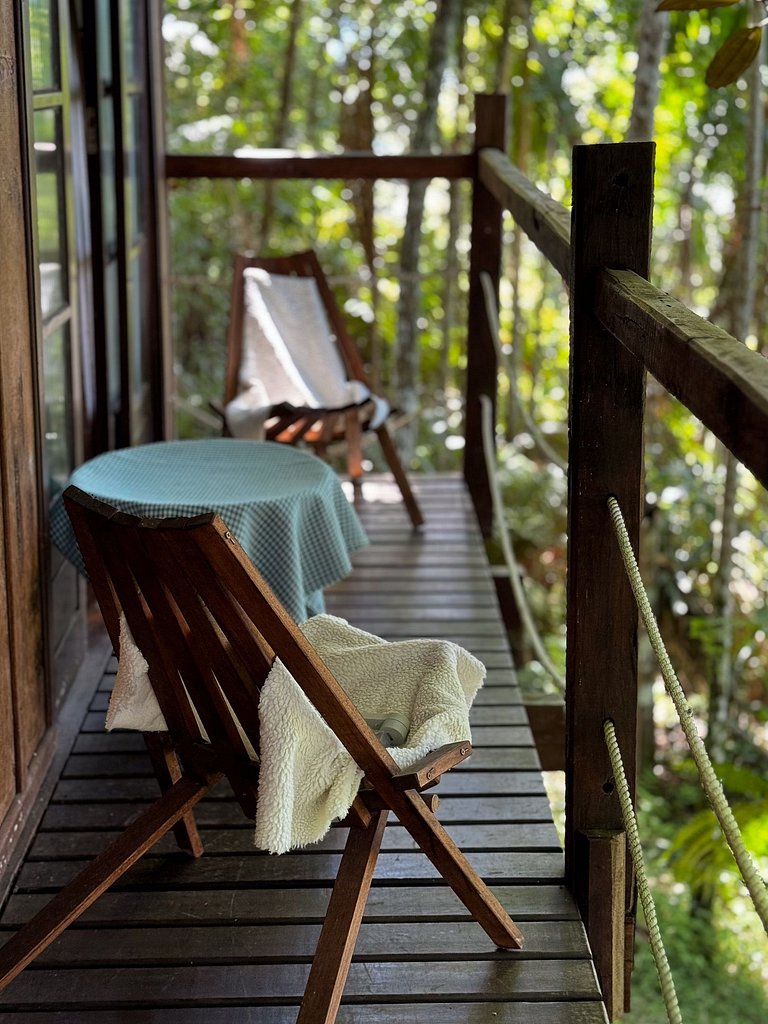 Cabana Nalu | Romântica com hidro e rede suspensa