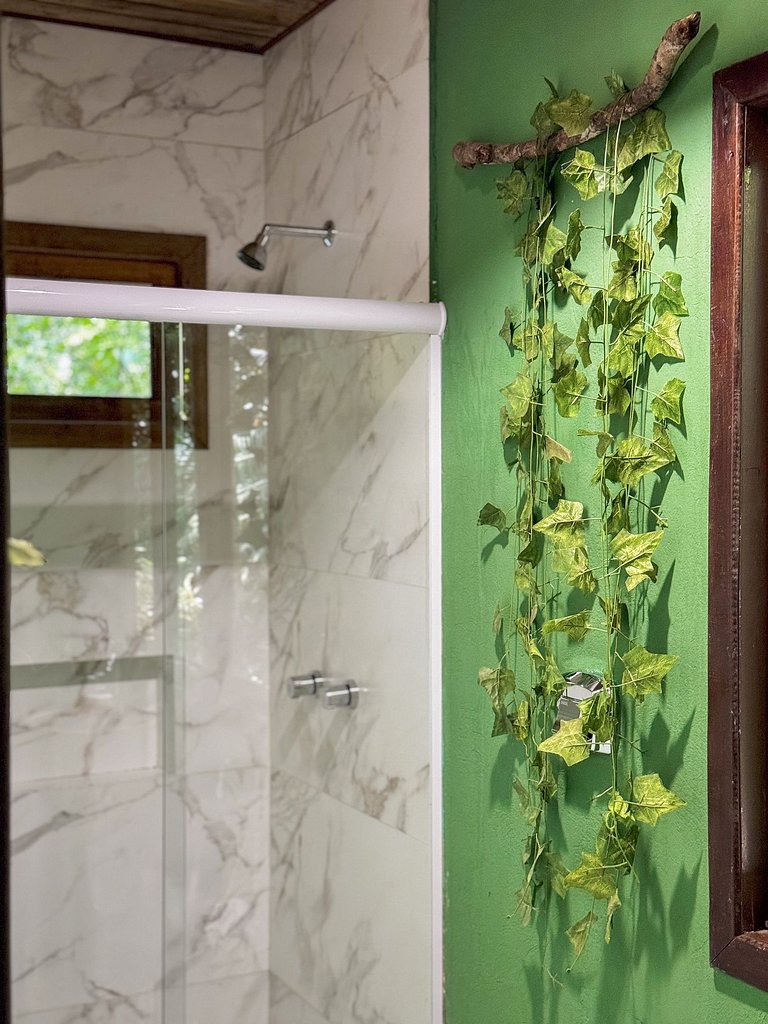 Cabana Nalu | Romântica com hidro e rede suspensa