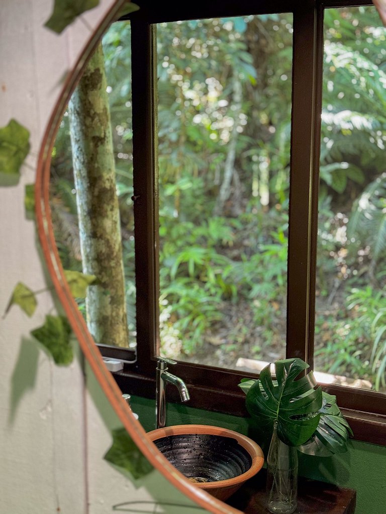 Cabana Nalu | Romântica com hidro e rede suspensa