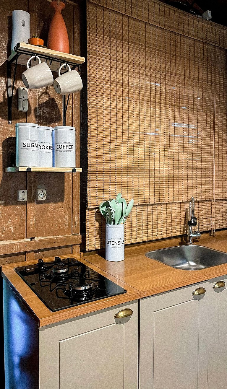 Cabana Nalu | Romântica com hidro e rede suspensa