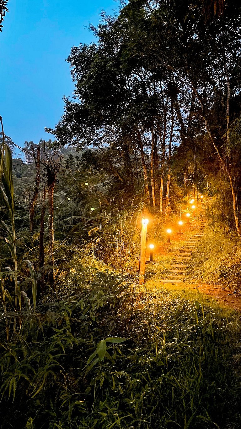 Cabana Nalu | Romântica com hidro e rede suspensa