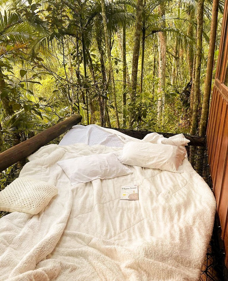 Cabana Nalu | Romântica com hidro e rede suspensa